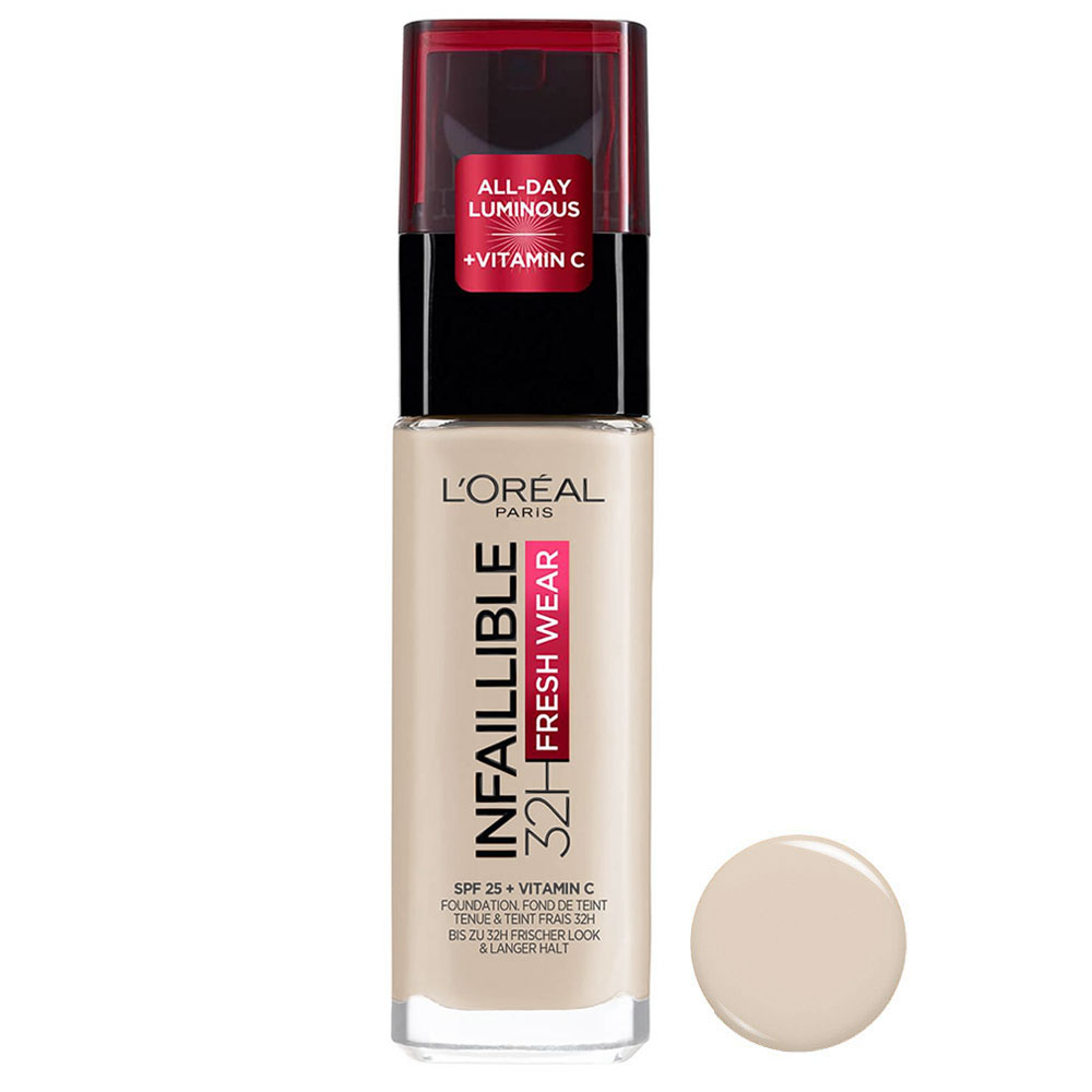 کرم پودر 32 ساعته Infallible Fresh Wear لورال 30ml