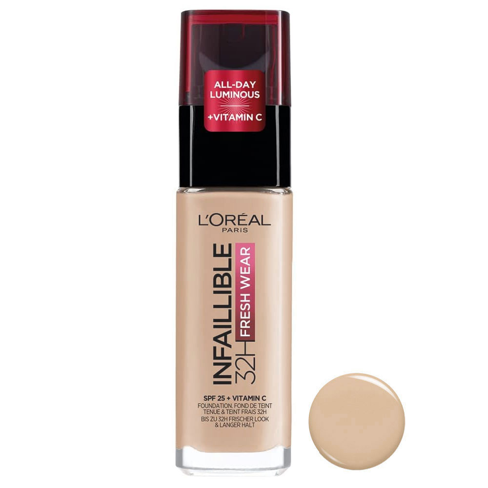 کرم پودر 32 ساعته Infallible Fresh Wear لورال 30ml