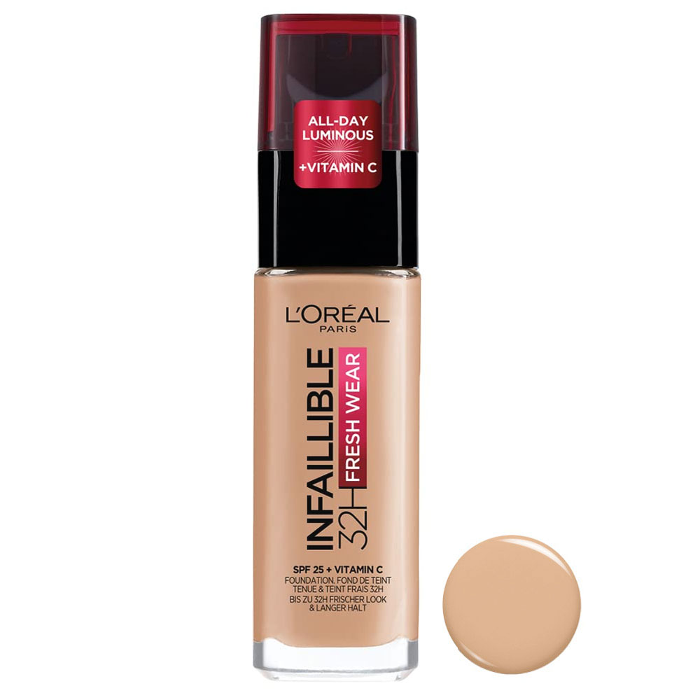 کرم پودر 32 ساعته Infallible Fresh Wear لورال 30ml