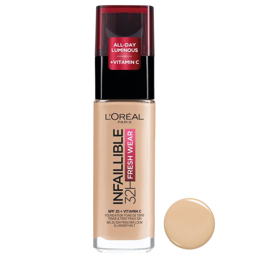 کرم پودر 32 ساعته Infallible Fresh Wear لورال 30ml