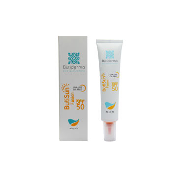 کرم ضد آفتاب بر پایه آب پوست چرب SPF50 بیوتی درما