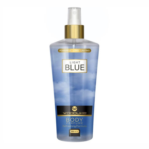 بادی اسپلش مردانه 250 میل لایت بلو وودلایک VOODLIKE LIGHT BLUE