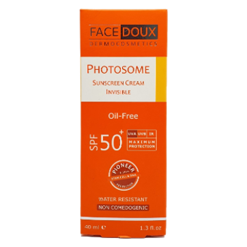 کرم ضد آفتاب بی رنگ پوست چرب SPF50 فیس دووکس