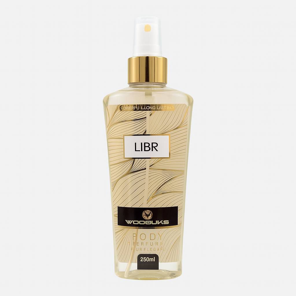 بادی اسپلش با رایحه ای لیبر 250 میل وودلایک VOODLIKE LIBR BODY PERFUME